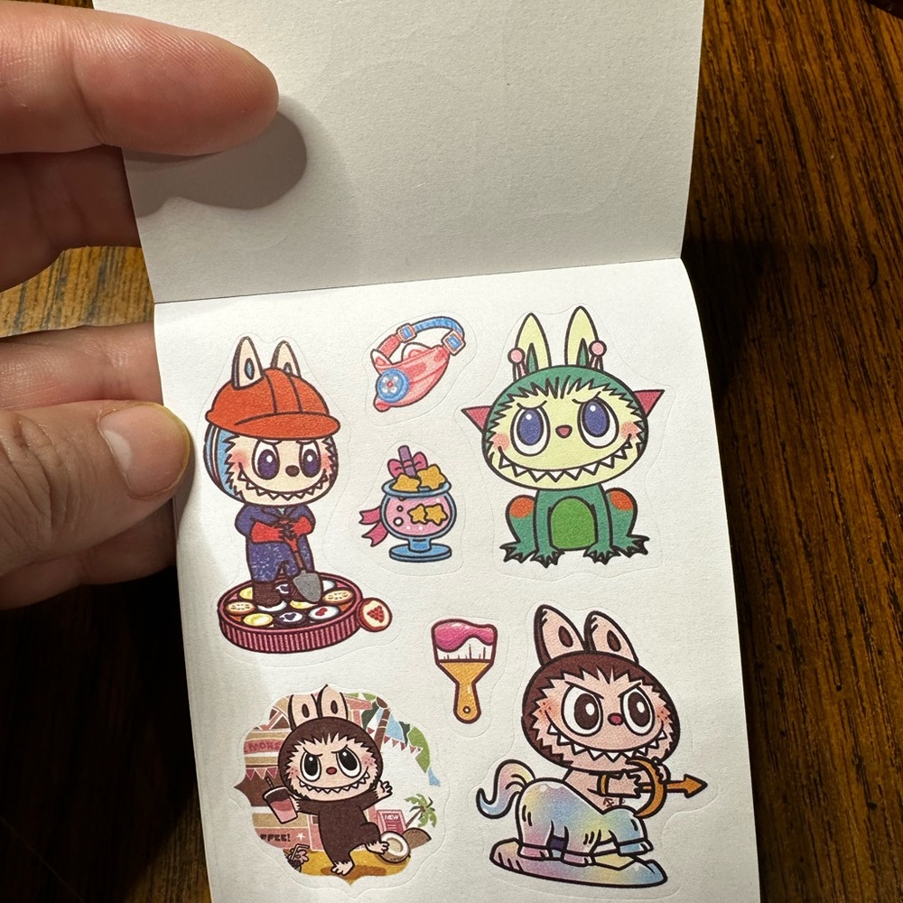 LABUBU Cartoon Sticker Book - Picture 5 of 5